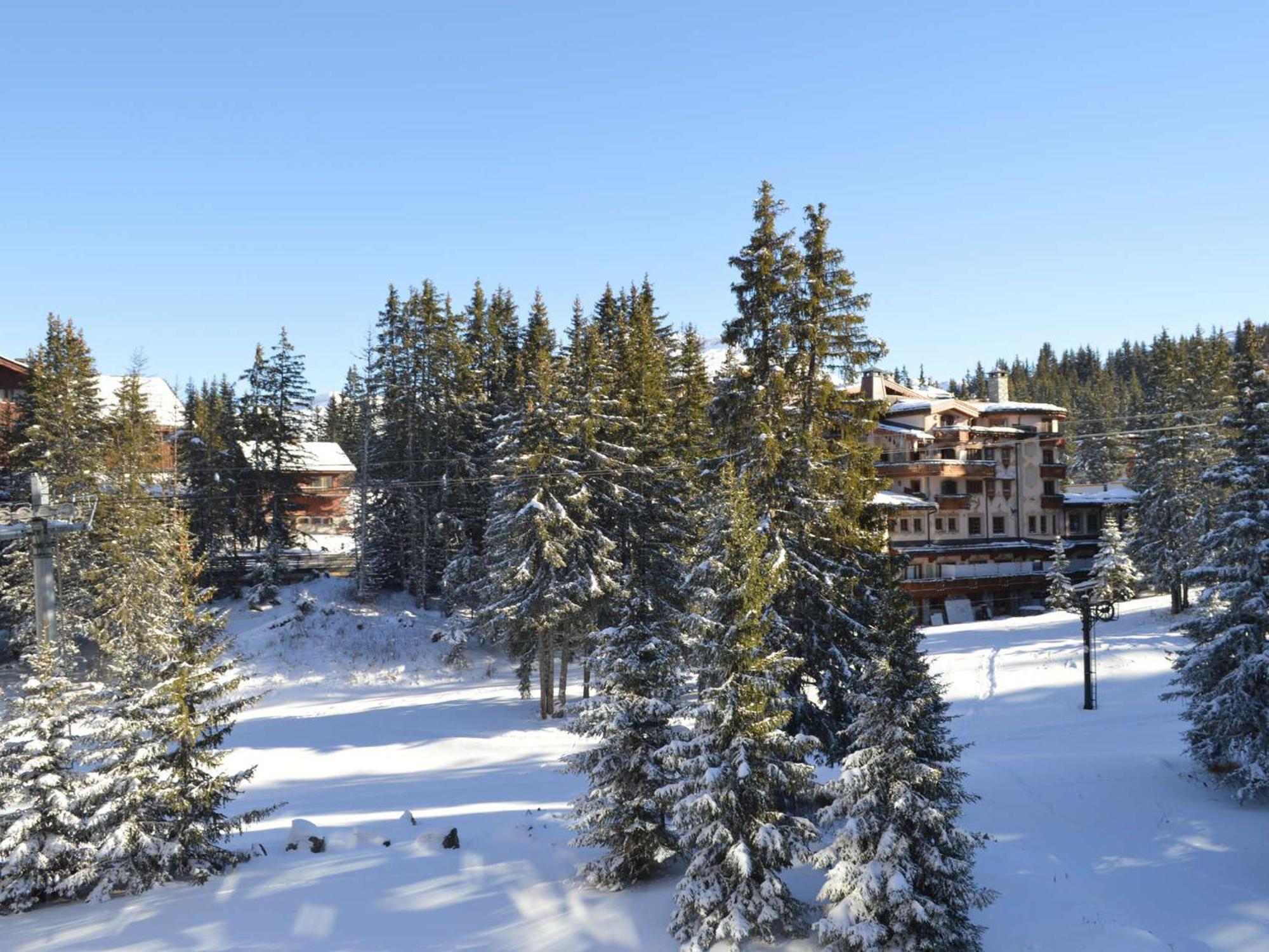 Апартаменты Confort Et Skis Aux Pieds A Courchevel 1850, Wifi, Parking - Fr-1-575-61 Экстерьер фото